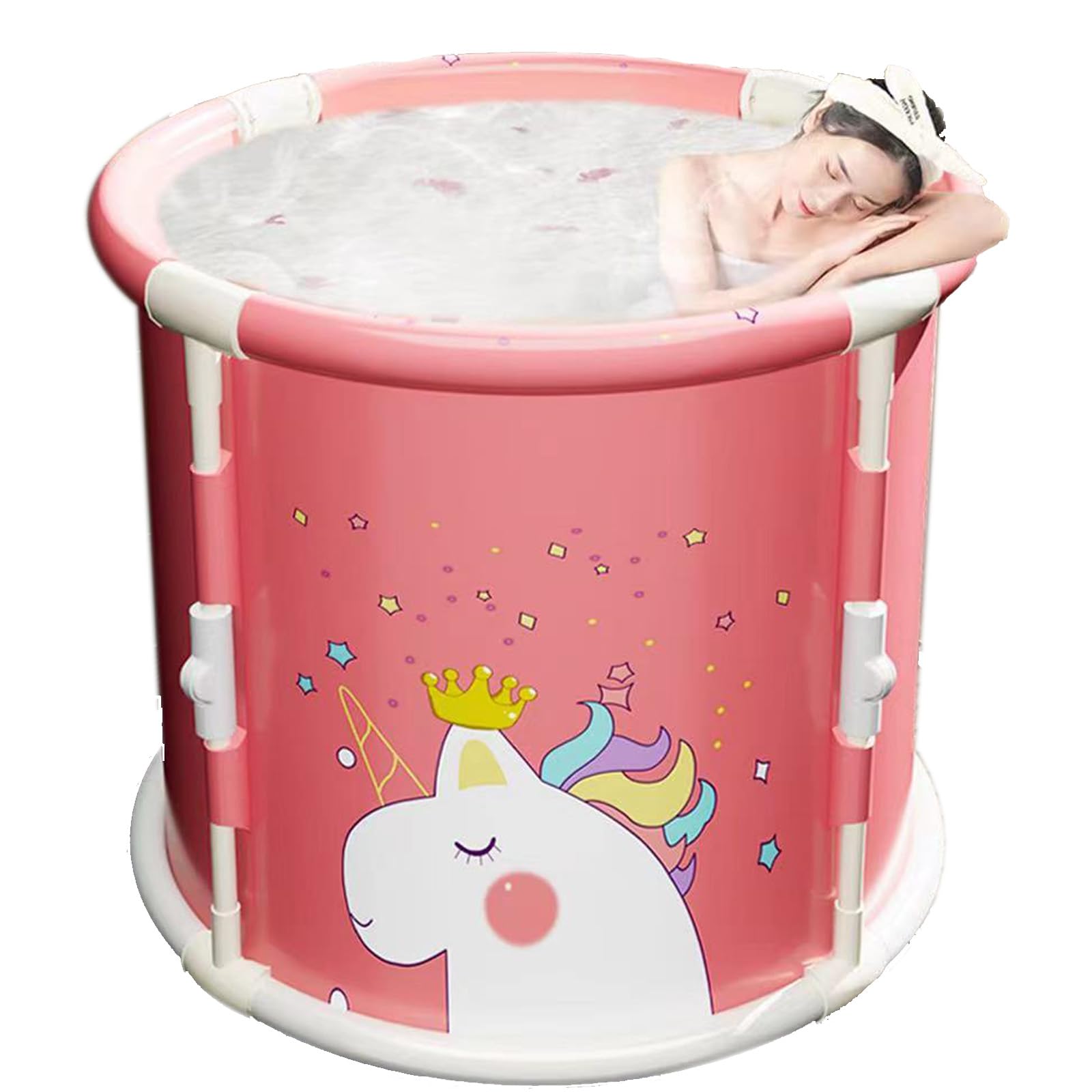 Amazon | ポータブルバスタブ 折り畳み浴槽 簡易浴槽 組み立て不要